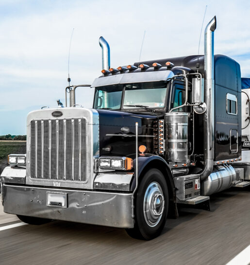 Truck,And,Trailer,On,The,Road